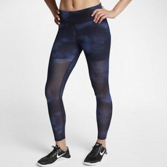 NIKE Power Legendary 28” Mid Rise Training Tights - Picture 2 of 14